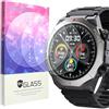 Blueshaweu 3 Pezzi Vetro Temperato Compatibile per Cillso ‎S10 1,39" Smartwatch, Pellicola Protettiva Schermo in Vetro Temperato Alta Risoluzione Cillso Smartwatch ‎S10 1,39". (Glass)