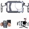 Fotga Stabilizzatore universale per smartphone, con manici e adattatore per filtro filettato da 67 mm, per iPhone 17, 16, 15, 14 Pro Max, Samsung, Vlog, Live Stream, registrazione video e supporto per
