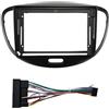 PLMLTZGZGQ Pannello stereo del cruscotto Per Hyundai I10 2007 2008 2009 2010 2011 2012 2013 9 Pollici Telaio Auto Fascia Adattatore Android Radio Fitting Panel Kit(Cavo del telaio ALTO)