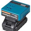 Syengery Invertitore di batteria intelligente,Invertitore di batteria portatile - Trasformatore di batteria intelligente con visualizzazione della corrente - Trasformatore domestico, adattatore per