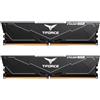 WEELIAO T-FORCE VULCAN - Memoria da gioco desktop DDR5, 32 GB (2 x 16 GB), 6000 MHz, CL30, Intel XMP 3.0 e AMD EXPO, overclock con un clic, raffreddamento PMIC, ECC On-Die (nero)