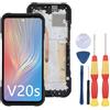 SiuVorZhi Display LCD compatibile con display LCD Doogee V20s Touch Screen Assembly riparazione parti di ricambio con strumenti.