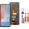 SiuVorZhi Display LCD compatibile con Samsung Galaxy A05 A055 Display LCD Touch Screen Assembly Riparazione Parti di ricambio con strumenti.