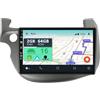 YUNTX Android 14 2 Din Radio con navigazione per Honda Fit Jazz (2007-2014):[Integrato CarPlay/Android Auto/DSP/GPS]-IPS 2.5D 10.1 Touch screen-DAB/Bluetooth 5.0/WiFi/Controllo del volante/WiFi/4G