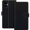 ESACMOT Custodia Portafoglio in Pelle Compatibile con SPC Zeus 2 Pro Flip Cover con Porta Carte e Supporto, Chiusura Magnetica, Custodia Folio Antiurto (Nero)