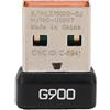 VBESTLIFE Ricevitore USB, per Mouse G900 Chaos Spectrum, Ricevitore Adattatore per Mouse Durevole Plug and Play Wireless Portatile da 2,4 GHz