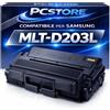 PcStore Toner Samsung D203L Compatibile MLT-D203L Nero Alta Capacità con Chip per Samsung ProXpress M3320 M3370 M3820 M3870 M4020 M4070 - 5000 Pagine