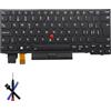 Table-King Tastiera retroilluminata per Lenovo Thinkpad X280 A285/X390 X395/L13 Gen1 (Svizzera)