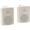 Proel XE55TW - Coppia Cassa Diffusore a 2 vie da 30W Passivo, installazione a parete per filodiffusione, Bianco