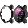 Onetuo - Custodia rigida per Garmin Forerunner 255, con pellicola proteggi schermo in vetro temperato, compatibile con smartwatch Garmin Forerunner 255/255S (custodia da 255 a 41 mm, colore: nero)