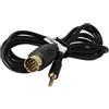 vhbw cavo adattatore audio AUX per autoradio (140 cm) compatibile con Kenwood con collegamento al cambia CD