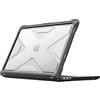 Fintie Custodia per MacBook Pro 13 A2338(M2 M1) A2251 A2289 A2159 A1989 A1706 A1708 (2016-2023) - Cover rigida resistente con paraurti in TPU per MacBook Pro 13 con/senza Touch Bar, trasparente