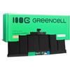 Green Cell Batteria A1494 per Apple MacBook Pro 15 A1398 (2013, 2014) Portatile (8800mAh 11.26V Nero)