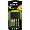 Duracell CEF14 - Caricatore interno nero (NiMH), AA/AAA, per interni, AA, AAA, nichel e metallo ibrido, colore: Nero