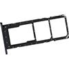 Generico Porta Scheda SIM per Samsung Galaxy A14 4G (SM-A145), Dual-Nano-SIM + micro-SD, Sostituzione Originale, Nero