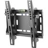 CAVO Supporto a parete per TV 23-42 pollici per schermi fino a 50 kg Supporto TV inclinabile Max VESA 200 x 200 mm per TV LCD/LED/Plasma Flat&Curved