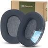 Geekria Copri-orecchie Sport con Cooling-Gel, ricambi compatibili con Sony WH-1000XM6, facili da installare, massimo comfort, parti di riparazione (Blu)