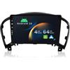 YUNTX 【2+64G】Android 15 2 Din Radio con navigazione per Nissan Juke/ YF15 Infiniti ESQ (2010-2017): [Integrato CarPlay/Android Auto/DSP/GPS/Bluetooth 5.0/Controllo del volante]-IPS 2.5D 9"