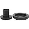 Goshyda Anello Adattatore per Microscopio, Tubo di Prolunga con Attacco a T T2-F da 23,2 Mm e Set di Anelli Adattatore per Attacco T2 per Fotocamera SLR con Attacco F Nikon