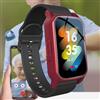 Weyot Bracciale SOS Anziani Salvavita, Orologio GPS per Seniori/Demenza, Bracciale Smartwatch, Allarme SOS, 4G Telefono di Emergenza, Fitness Tracker Impermeabile,Red