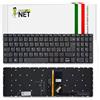 new net - Tastiera Compatibile con Lenovo IdeaPad V330-15ISK (Type 81AW), V330-15IKB (Type 81AX), S340-15IWL (Type 81N8) [Senza Frame - Colore Tasti Grigio - Retroilluminata - Layout ITA]