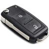 AUTOFORNITURE ITALIA CHIAVE TELECOMANDO CHIUSURA APERTURA AUTO 2 BOTTONI 5K0 837202 AD - 5FA 010 180-02