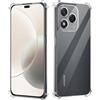GIOPUEY Cover Compatibile con Honor 400 Lite, TPU Ultrasottile HD Case, Protezione del Cuscino d'Aria - Trasparente