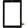 Audiosystem TOUCH SCREEN VETRO per Tablet CHUWI HI10 Plus CWI527 CW1527 10.8 Nero + Biadesivo Ricambio Digitizer (Display Non Incluso)