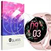 Blueshaweu 3 Pezzi Vetro Temperato Compatibile per OUKITEL V6 1,39 Smartwatch, Pellicola Protettiva Schermo in Vetro Temperato Alta Risoluzione Compatibile con OUKITEL V6 1,39 Smartwatch (Glass)