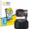 brotect Pellicola Vetro per OBSBOT Tiny 2 | 3 Pezzi Chiara Protezione Schermo Made in Germany Durezza 9H Anti-Graffio Glass Screen Protector