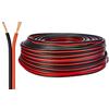 Generico MATASSA 85 METRI CAVO PER ALIMENTAZIONE 2 * 2.5 MMQ CCA PVC ROSSO + NERO