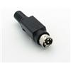TechnoMedia Connettore Spina Volante Mini DIN 4 Pin Power Plug da saldare Mini DIN Connector Alimentazione Box Monitor TV
