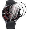GIOPUEY 3 Pezzi Pellicola Protettiva per OnePlus Watch 3, [Piena Copertura] Materiale omposito Protezione Pellicola [Anti-graffio] - Trasparente
