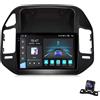 GOHEXA Android 12 Autoradio per Mitsubishi Pajero 2000-2005 9 Pollici Stereo Auto Radio Doppio DIN con CarPlay/Android Auto GPS USB Bluetooth WiFi FM Comandi al Volante Touchscreen (Size : P2(1G+32G))