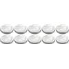 RENATA Set di 10 batterie a bottone argento ossido 390/SR1130SW 0% mercurio