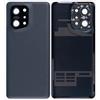 Audiosystem Scocca Vetro Copri Batteria Cover Back Posteriore con Vetro Fotocamera Per OPPO FIND X5 CPH2307, Ricambio Pari Originale Sostituzione Black Nero