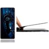 LOKLNEYK Con Cornice > Super Amoled per Poco F3/F3 Pro/Redmi K40 LCD Display Touch Screen Replacement (con Cornice Blu, 03_OEM)