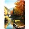 SGKITM Custodia per Kindle Paperwhite 12. Gen 2024 Cover Flip Case Silicone Kindle Colorsoft Auto Sveglia o Sonno Copertina Montagna Fiume Modello Signature Edition Custodia 2024 Paperwhite 7 (8)