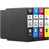 Genérico Cartucce d'inchiostro pigmentate compatibili con Epson C13T04B100, C13T04B200, C13T04B300, C13T04B400