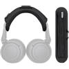 Voarmaks Federa per cuscino per fascia compatibile con Beyerdynamic DT 240 Pro, DT240 Pro, AVENTHO 300 Wireless Over-Ear Headphone, 6 mm di spessore, cursore senza cerniera oscillante, con passante