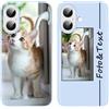 Yoedge Custom Cover Personalizzata Custodia per iPhone 16 6,1 con Foto Testi Disegni, Morbido TPU Silicone Personalizza Case con Immagine, Antiurto Personalizzabili Case per iPhone 16, Azzurro