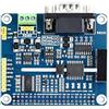 Coolwell Isolated RS485 RS232 Expansion Hat Board for Raspberry Pi Series, Control Via SPI, Overcurrent/Overvoltage Proof
