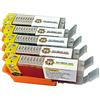 Lion-Decor GmbH Set di cartucce di inchiostro alimentare PGI-580/CLI-581 TK180 per stampanti Canon TR8550, TS705, TS6350, TS6250, TS6150, TS8250, TS8150, TS9550, TS6351, TS9155, TR8500, TR750, TR755555555000. 0