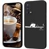 Paine Custodia Morbida in Silicone Compatibile con Realme GT Master Edition Cover,Nero