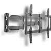 Xantron® PRO-FM600 Supporto TV girevole, inclinabile/Supporto TV parete 37-70 pollici/Staffa TV slim/Braccio TV con distanza dalla parete ultrapiatta - incl. materiale di montaggio