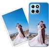 Sunrive Personalizzate Cover compatibile con Honor 70 Lite personalizzabile con Foto Testi Frase Logo Disegni e Grafiche Personalizzata, assorbimento degli urti morbido TPU trasparente