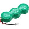 TCTK TECHTEK Batteria 230mAh compatibile con [Honda] Accord, Civic Alarm Siren sostituisce 4B7898H0A, 4B7905B1D, 7110-SMG, GP250BVH X6