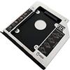 NIGUDEYANG 2° Secondo Disco Rigido HDD SSD Vassoio telaio Caddy ottico per HP ELITEBOOK 2530P 2540P con copertura della cornice del pannello frontale