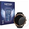 savvies Pellicola Vetro Temperato per Suunto 9 Baro (3 Pezzi) Protezione, Schermo Protettivo, Glass Durezza 9H