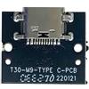Razanmo PCB originale compatibile per Blackview Tab 12 scheda USB porta di ricarica connettore tipo C parte di riparazione, T30-M9-TYPE-C